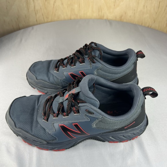New Balance MT510RB5 Men's 10.5 Navy Red Trail Running Shoes Sneakers - Picture 5 of 16